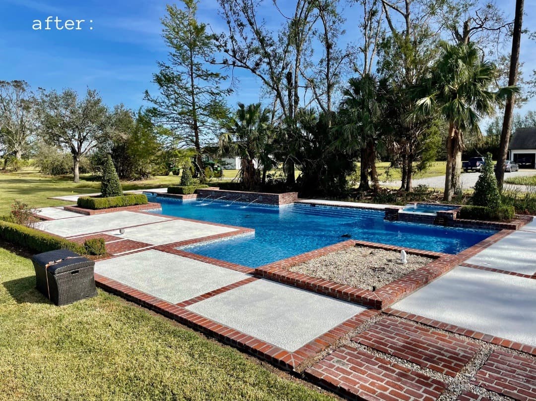 Custom gunite pool project