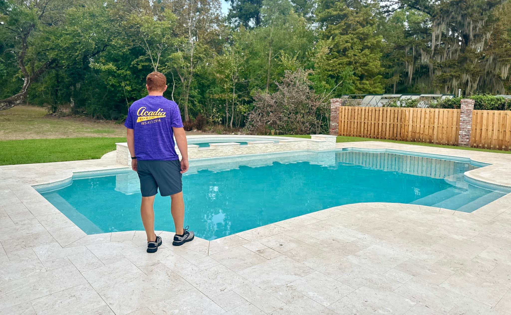 Custom pool design
