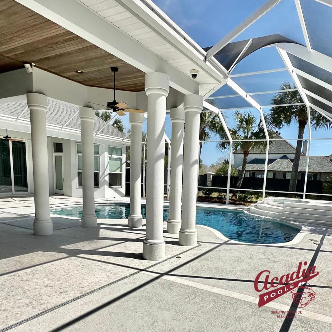 Custom pool design