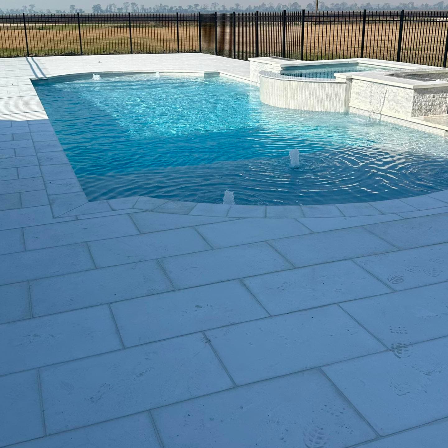 Pool construction project