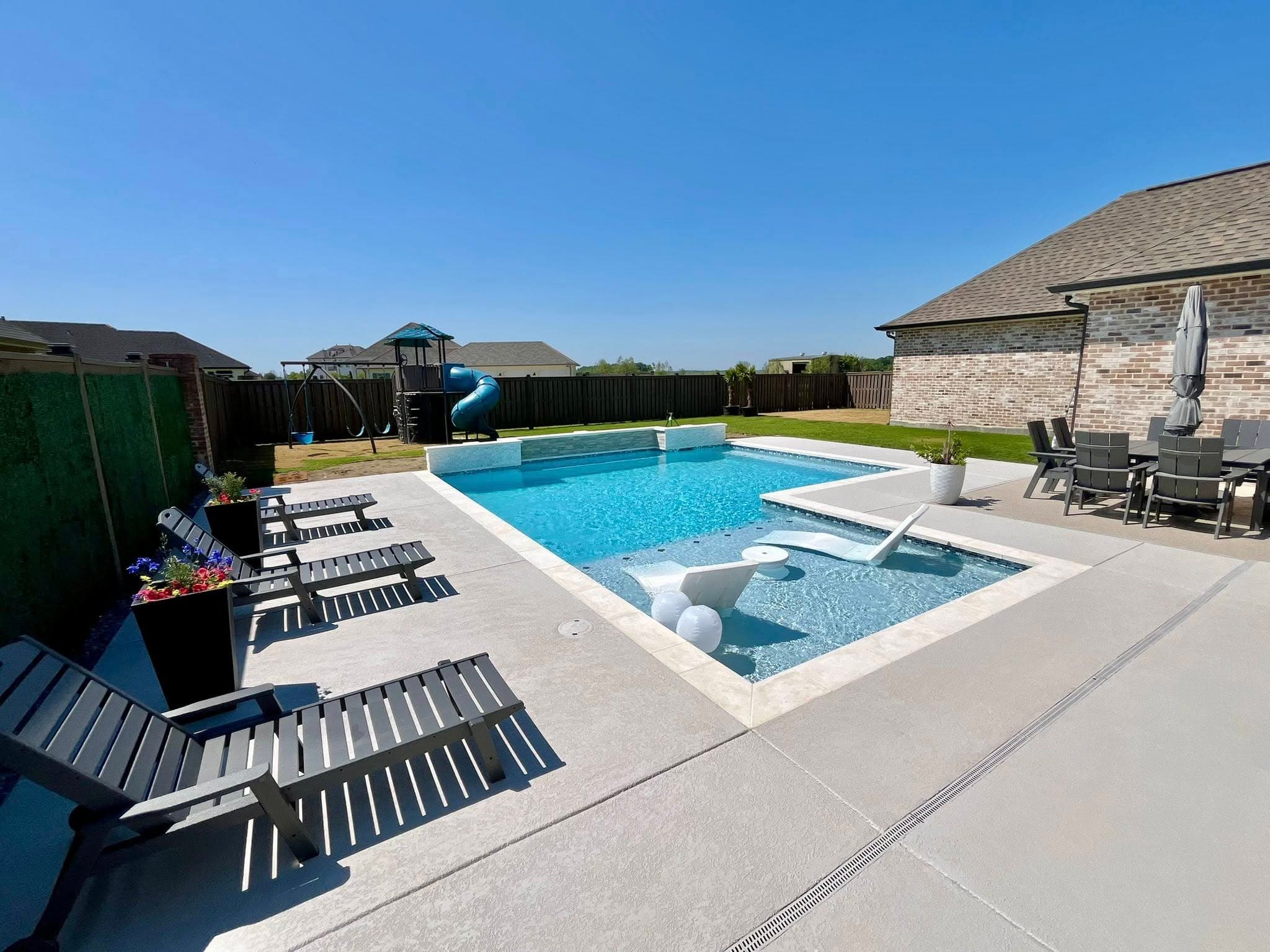 Pool renovation project