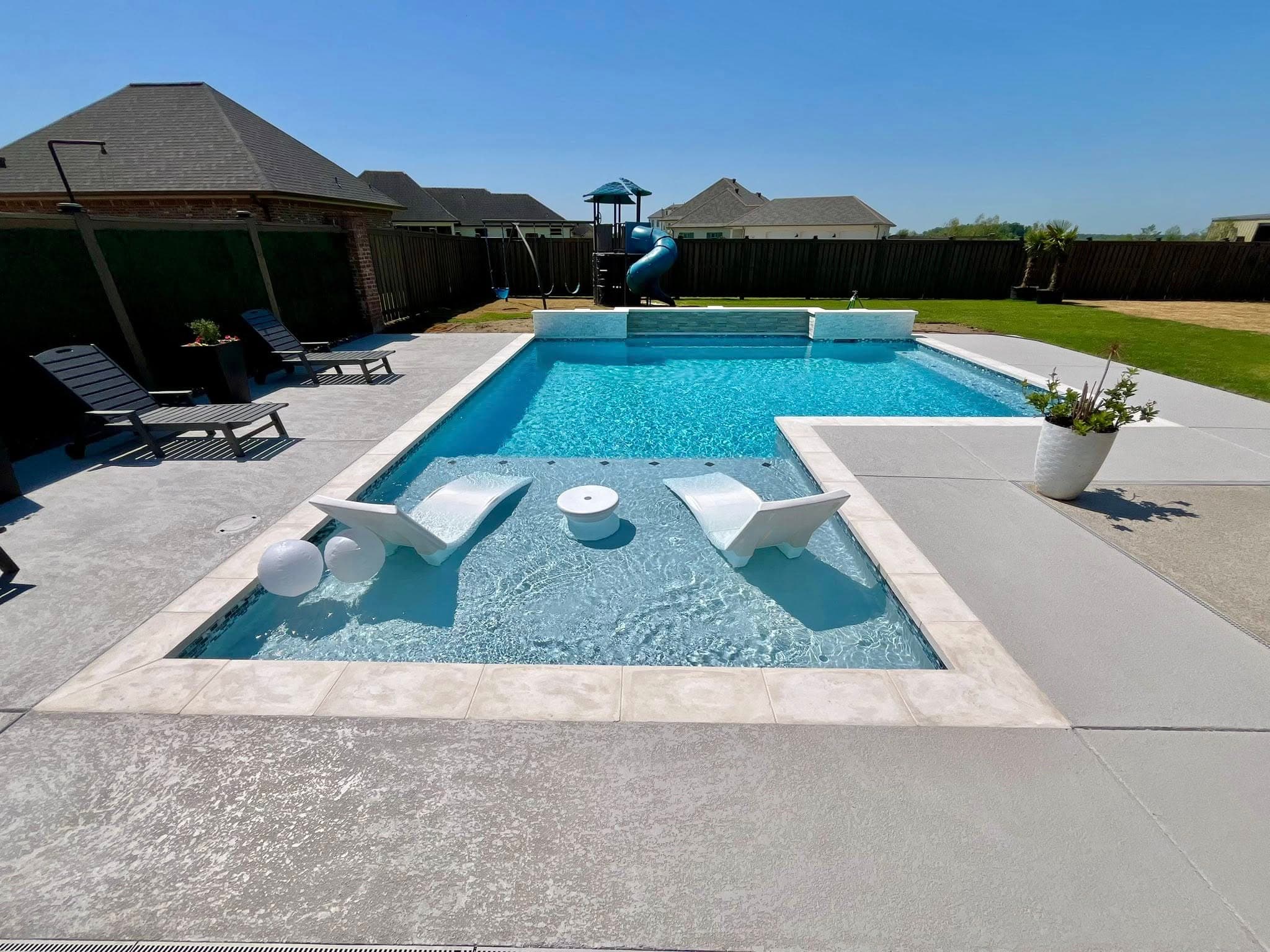 Pool renovation project