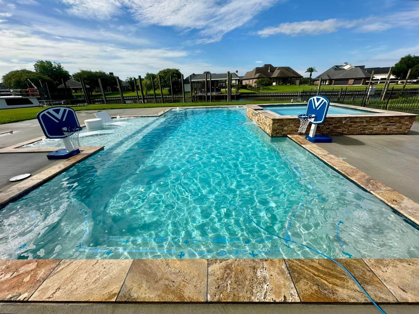 Custom pool build