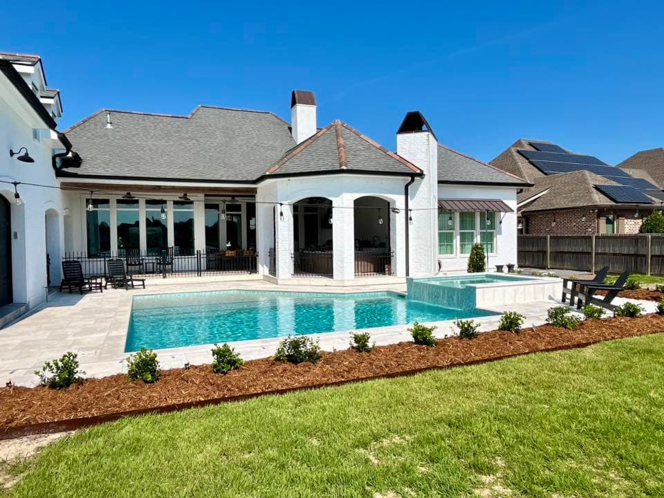 Custom pool build